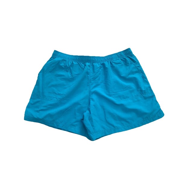 Columbia Pants - Columbia Blue Sandy River Hiking Utility Athletic Trail Shorts Size Large